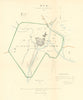 RYE borough/town plan. REFORM ACT. Liberties of the Town. Sussex DAWSON 1832 map
