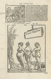 Sibyllinis libris. Vates Sybilinae. Sibylline prophetesses/oracle. MÜNSTER 1572