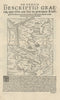 Descriptio Graeciae… Greece and the Aegean islands. SEBASTIAN MÜNSTER 1572 map