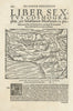 Africa Descriptio Secundum Varias eius terras… MÜNSTER 1572 old antique map