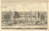 The Custom House by William Maitland 1760 old antique vintage print picture