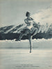 ICE FIGURE SKATING. Miss Megan Taylor - English Champion (1) 1935 old print