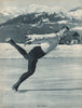 ICE FIGURE SKATING. Gillis Grafström - Swedish & Olympic Champion 1935 print