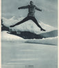 ICE FIGURE SKATING. H.v. Petersdorf 1935 old vintage print picture