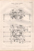 VICTORIAN ENGINEERING DRAWING. Double screwing machine. William More (1) 1847