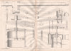 VICTORIAN ENGINEERING DRAWING. HM Steam Frigate Dragon's engines detail 1847
