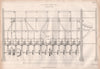 VICTORIAN ENGINEERING DRAWING. Old Union Corn Mill, Birmingham 1847 print