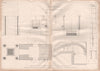 19C ENGINEERING DRAWING Wrought iron furnace. Nasmyth's patent steam hammer 1847