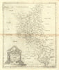 BUCKINGHAMSHIRE by ROBERT MORDEN from Camden's Britannia 1695 old antique map