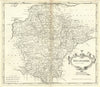 Devon. 'DEVONSHIRE' by ROBERT MORDEN from Camden's Britannia 1722 old map