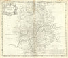 Warwickshire. 'WARWICK SHIRE' by ROBERT MORDEN from Camden's Britannia 1722 map