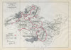 Yorkshire West Riding South Division Parliamentary. BOUNDARY COMMISSION 1885 map
