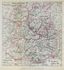 Shropshire Parliamentary Divisions. Oswestry Ludlow BOUNDARY COMMISSION 1885 map