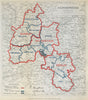 Oxfordshire Parliamentary Divisions. Banbury Henley BOUNDARY COMMISSION 1885 map