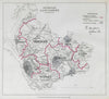 South West Lancashire Parliamentary Divisions. BOUNDARY COMMISSION 1885 map