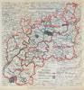 Gloucestershire Parliamentary Divisions. Stroud. BOUNDARY COMMISSION 1885 map