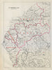 Cumberland Parliamentary Divisions. Cumbria Penrith BOUNDARY COMMISSION 1885 map