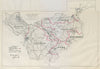 Cheshire Parliamentary Divisions. Wirral Crewe. BOUNDARY COMMISSION 1885 map