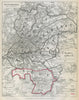 Manchester Parliamentary Borough. BOUNDARY COMMISSION. Jones 1885 old map