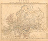 ANCIENT ROMAN EUROPE. Europa. Germania Gallia Hispania. ARROWSMITH 1828 map