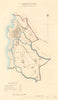 ABERYSTWYTH borough/town plan. BOUNDARY COMMISSION. Wales. DAWSON 1837 old map