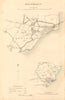 BEAUMARIS borough/town plan. BOUNDARY COMMISSION. Wales. DAWSON 1837 old map