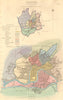 BRISTOL borough/town/city plan. Plate 1. BOUNDARY COMMISSION. DAWSON 1837 map