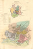 BRISTOL borough/town/city plan. Plate 2. BOUNDARY COMMISSION. DAWSON 1837 map