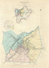 CANTERBURY borough/town/city plan. BOUNDARY COMMISSION. Kent. DAWSON 1837 map