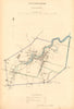 FAVERSHAM borough/town plan. BOUNDARY COMMISSION. Kent. DAWSON 1837 old map