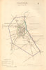GRANTHAM borough/town plan. BOUNDARY COMMISSION. Lincolnshire. DAWSON 1837 map