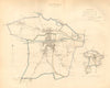 NEWBURY borough/town plan. BOUNDARY COMMISSION. Berkshire. DAWSON 1837 old map