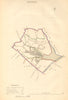 PENRYN borough/town plan. BOUNDARY COMMISSION. Cornwall. DAWSON 1837 old map