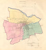 READING borough/town plan. BOUNDARY COMMISSION. Berkshire. DAWSON 1837 old map