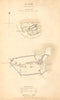 ST IVES borough/town plan. BOUNDARY COMMISSION. Cornwall. DAWSON 1837 old map