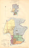SOUTHAMPTON borough/town/city plan BOUNDARY COMMISSION Hampshire DAWSON 1837 map