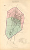WINCHESTER borough/town/city plan. BOUNDARY COMMISSION Hampshire DAWSON 1837 map
