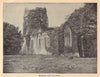 Muckross Abbey, Killarney. Ireland 1905 old antique vintage print picture