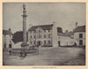 Cumberland Square, Birr, King's Co.. Ireland 1905 old antique print picture