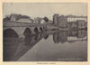 Thomond Bridge, Limerick. Ireland 1905 old antique vintage print picture
