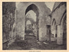 Adare Abbey, Limerick. Ireland 1905 old antique vintage print picture