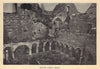 Moyne Abbey, Mayo. Ireland 1905 old antique vintage print picture