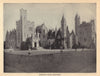 Rossmore Castle, Monaghan. Ireland 1905 old antique vintage print picture