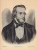 Thomas Osborne Davis. Irish Republican Nationalist. Young Irelander 1905 print