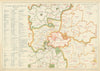 LONDON PETTY SESSIONS/sessional boroughs/divisions. Law. Courts. BACON 1913 map