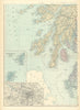 SCOTLAND (South West) Argyll Bute Islay Jura Mull GW BACON 1891 old map