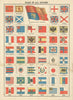 FLAGS. Admiralty Diplomatic service Persia Russia Norway Sweden. BACON 1898