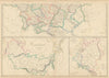 Russia in Europe, South. Ukraine. Acquisitions since 1689. WELLER 1860 old map