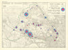 Willesden Borough. Traffic accidents 1948. Kensal Kilburn Neasden 1950 old map