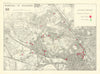 Willesden Borough Licensed Premises Pubs & Off-licenses. Kensal Kilburn 1950 map
